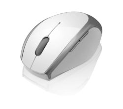 ADVENT AMWLWH16 Wireless Optical Mouse - White